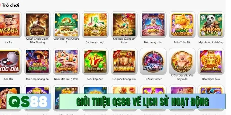 Giới thiệu QS88 về lịch sử hoạt động tại nước ta