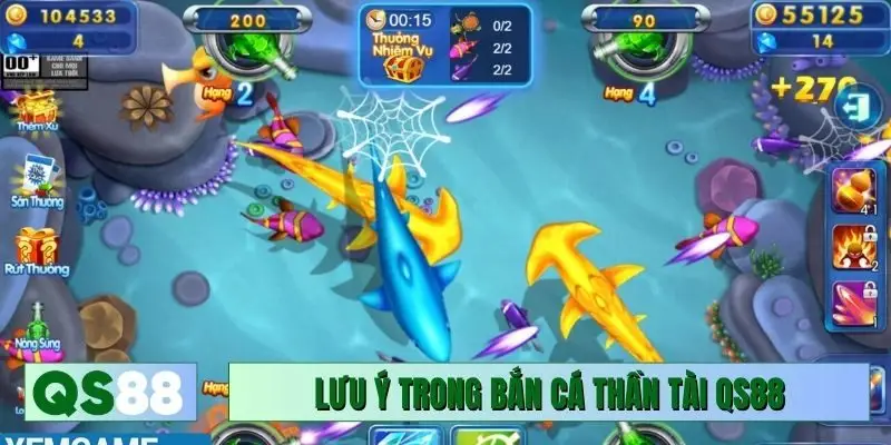 Ưu điểm của game bắn cá Thần Tài QS88