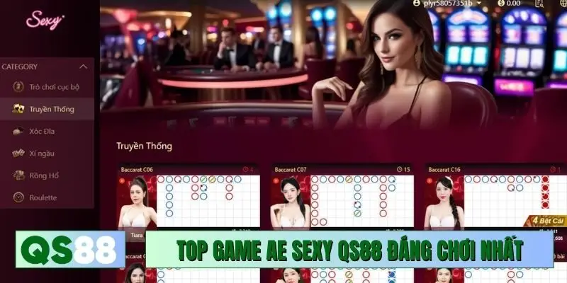 Top game AE Sexy QS88 đáng chơi nhất